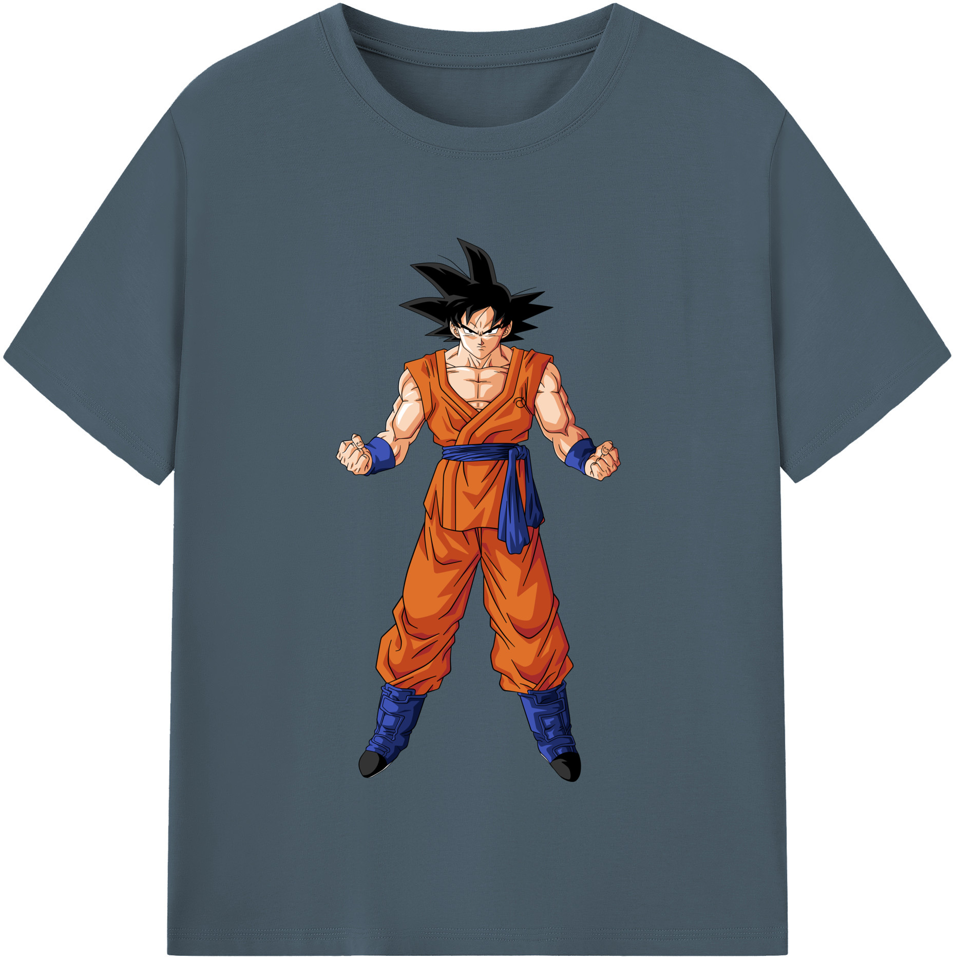 （画像用） ドラゴンボール 孫悟空（そん ごくう）Son Goku カカロット DRAGON BALL Kakarotto 綿100％半袖Tシャツ（フロントプリント）